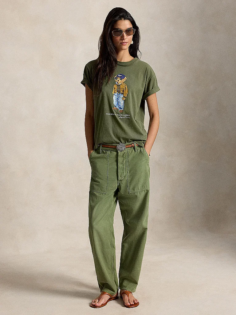Vêtements Polo Ralph Lauren T shirt Polo Bear jersey de coton 211B17 pour Femme - vue 3